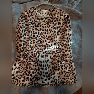 Charming Charlie Animal Print Top